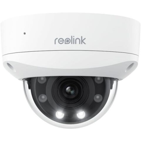 <![CDATA[REOLINK 8MP DOME Motorize 5x Zoom P437 IP Güvenlik Kamerası PoE IP67, Renkli]]>