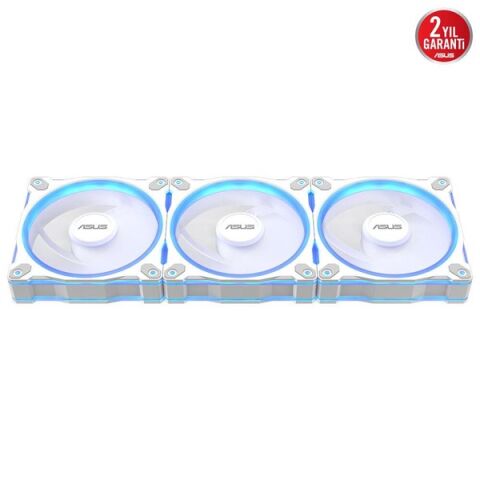 ASUS PRIME MR120 ARGB RESERVE 12CM KASA FANI 3-lü paket BEYAZ 90DA00L3-B09020