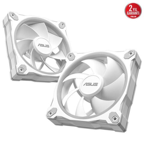 ASUS PRIME MR120 ARGB RESERVE 12CM KASA FANI 3-lü paket BEYAZ 90DA00L3-B09020