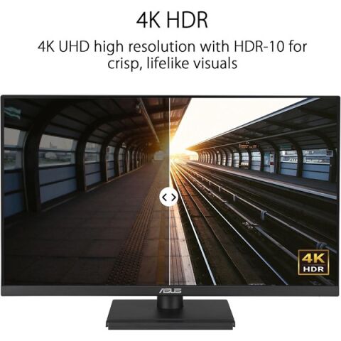 ASUS 27'' IPS VA27UCPS 5MS 75HZ HDMI-DP TYPE-C PIVOT KURUMSAL MONİTÖR 3840X2160