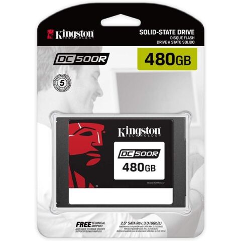 <![CDATA[KINGSTON 2,5'' 480gb DC500R SEDC500R/480G 555MB/s 520MB/s SATA 3 (6Gb/s) Enterprise SSD]]>