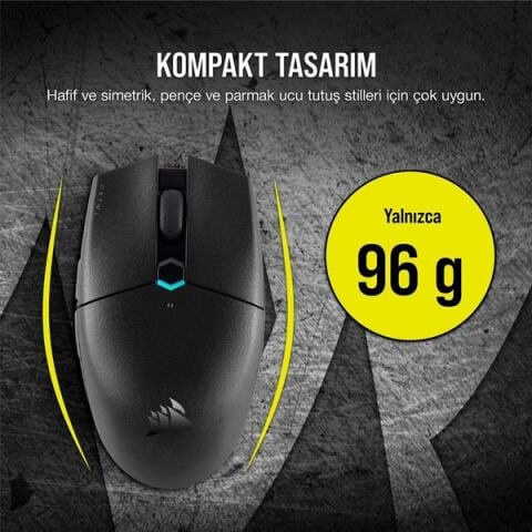 CORSAIR Katar PRO CH-931C011-Eu  10.000dpi Kablosuz Oyuncu Mouse