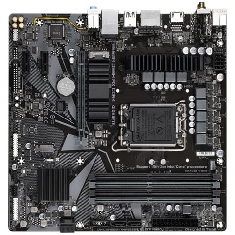 GIGABYTE B660M-DS3H-AX WIFI-6 DDR4 HDMI DP PCIe 16X v4.0 1700p mATX