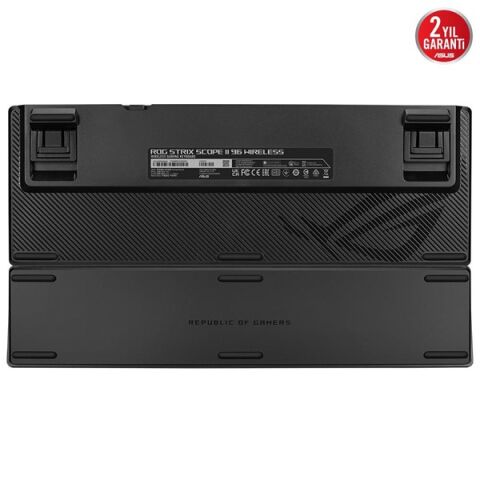 ASUS ROG STRIX 96 RX X902 Kablosuz Gaming Klavye Siyah