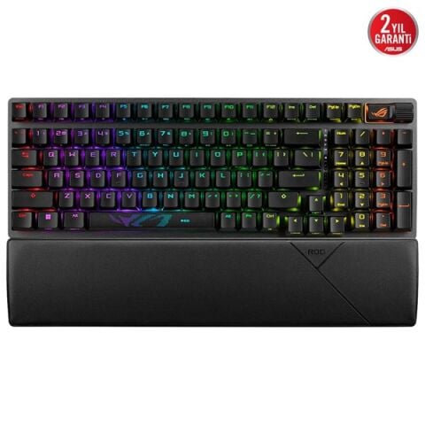 ASUS ROG STRIX 96 RX X902 Kablosuz Gaming Klavye Siyah