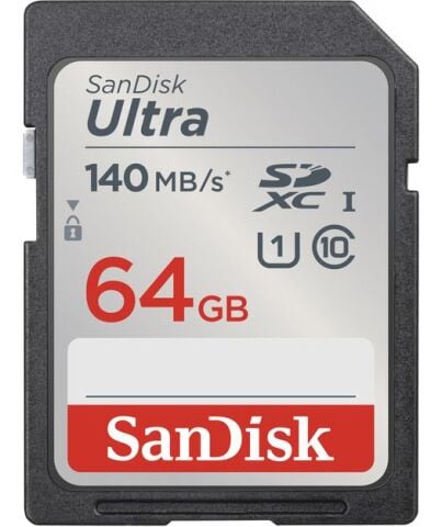 SanDisk Ultra UHS I 64GB SD Card