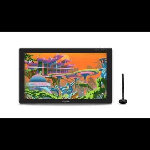Huion Kamvas 22 IPS Panel Full HD LCD Grafik Tablet 8192 Kademe Basınç Hassasiyetli, 120% sRGB, 5080LPI Çözünürlük Grafik Tablet (HUGS2201)