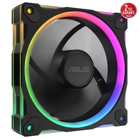 ASUS PRIME MR120 ARGB 120mm Reverse Siyah Kasa Fanı