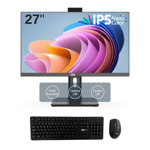 REDROCK 27'' HIGHLINE RR AIO-PT711716R51N27P CORE i7 11700- 16GB RAM- 512GB NVME O/B UHD FDOS PIVOT