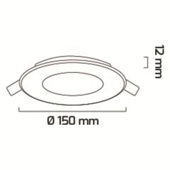 Goya Gy 1748 9 Watt Led Panel Armatür