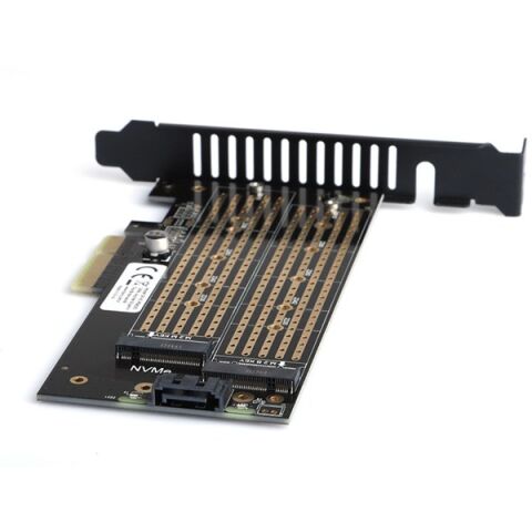 DARK DK-AC-PEM2X2 SATA + NVMe M.2 SSD PCI-E Kartı