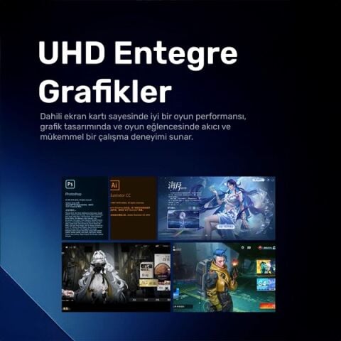 RAXIUS MP AD16 İ3 UHD13-315U001 CORE i3 1315U 8GB RAM 512GB NVME O/B UHD FDOS MINI PC