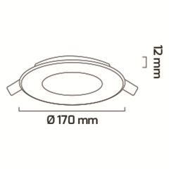 Goya Gy 1758 12 Watt Led Panel Armatür