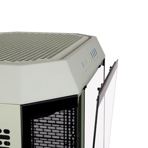 THERMALTAKE THE TOWER 600 TG CA-1Z1-00MEWN-00 GAMING MID-TOWER PC KASASI YEŞİL