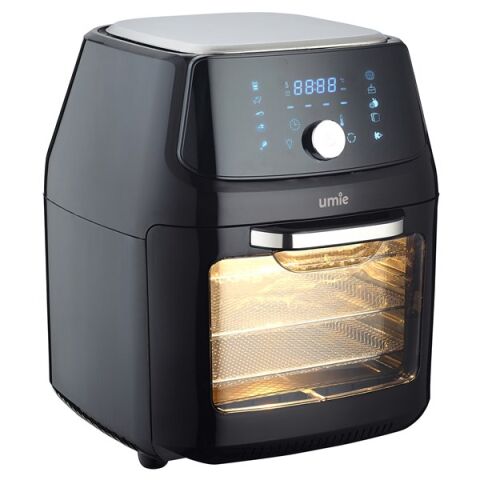 <![CDATA[UMIE FR20 16L Siyah 1800W Dijital Dokunmatik Ekran COMBO Airfryer/Fritöz]]>