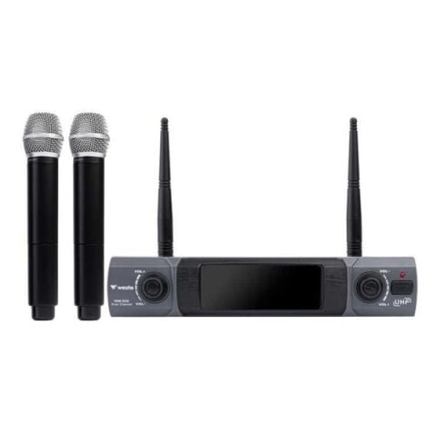 WESTA WM-202H 222209000213 1 Receiver + 2 Handheld Mikrofon Seti