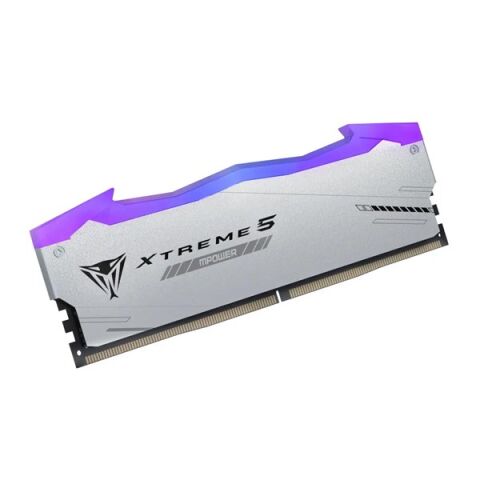 PATRIOT 32GB (2X 16GB) DDR5 8000MHZ CL38 RGB DUAL KIT PC RAM VIPER EXTREME 5 PVXR532G80C38KM BEYAZ