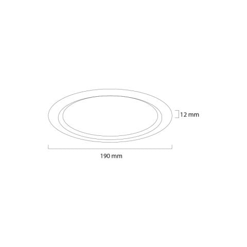 Goya Gy 1768 15W Sıva Altı Slim LED Panel Armatür