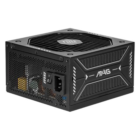 MSI 750W 80+ GOLD MAG A750GLS PCIE 5.1 POWER SUPPLY