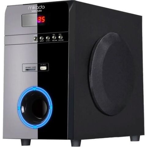 <![CDATA[Mikado MD-581BT 5+1 Usb+SD+FM Destekli Multimedia Bluetooth Speaker]]>