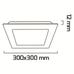 Goya Gy 1797 24 Watt Led Panel Armatür