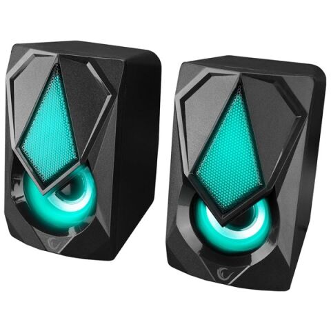<![CDATA[RAMPAGE RMS-G19 2.0 5 Watt LED Işıklı Siyah Multimedia Speaker]]>
