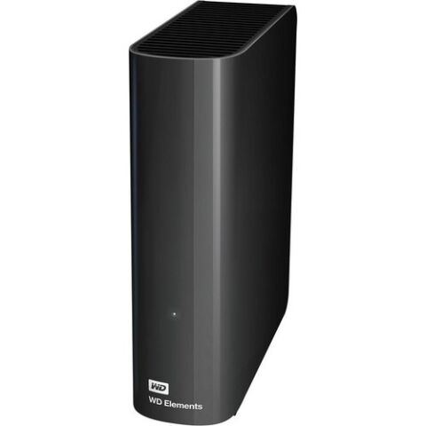 WD 10TB 3.5'' Elements WDBWLG0100HBK-EESN USB 3.0 Harici Harddisk Siyah