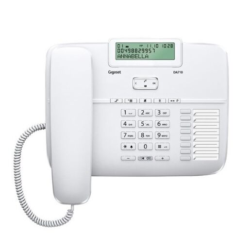 GIGASET DA710 Masaüstü LCD Ekranlı Telefon Beyaz