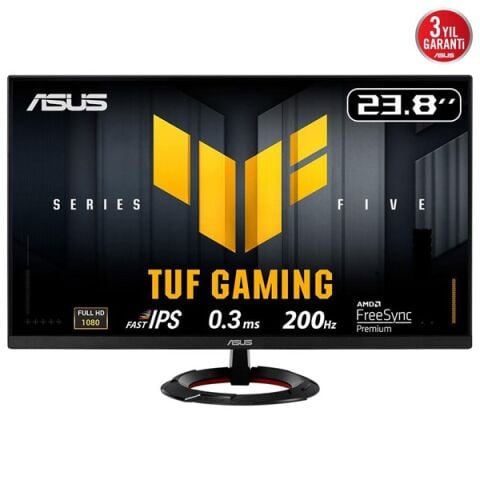 ASUS 23.8'' FAST IPS TUF GAMING VG249Q5R 0.3MS 200Hz HDMI-DP Gaming Monitör (1920 X 1080)