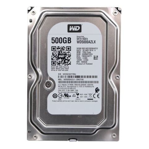 WD 3.5'' 500GB Blue WD5000AZLX 7200 RPM 32MB SATA-3
