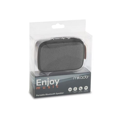 Mikado MD-25BT ENJOY N2 Gri Bluetooth 3W TF/USB/FM Destekli Speaker