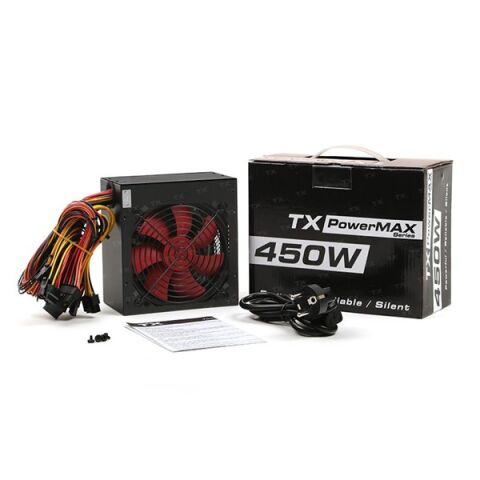 TX 450W POWERMAX TXPSU450S1 12CM FANLI POWER SUPPLY