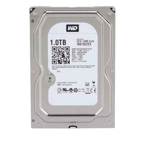 WD 3.5'' 1TB Blue WD10EZEX 7200 RPM 64MB SATA-3 PC Diski