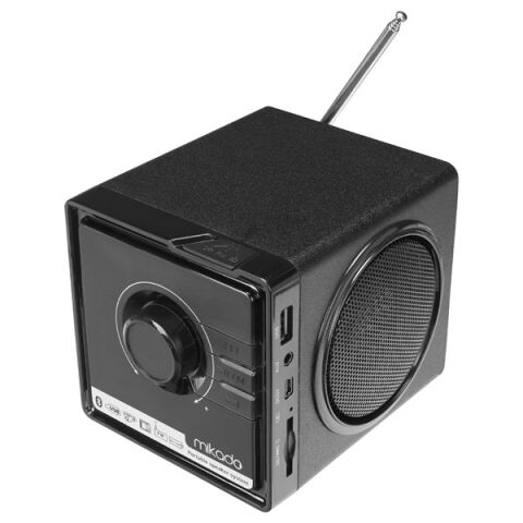 <![CDATA[Mikado BT-236 3W+3W Siyah SD+MMC+Fm destekli Bluetooth Müzik Kutusu]]>
