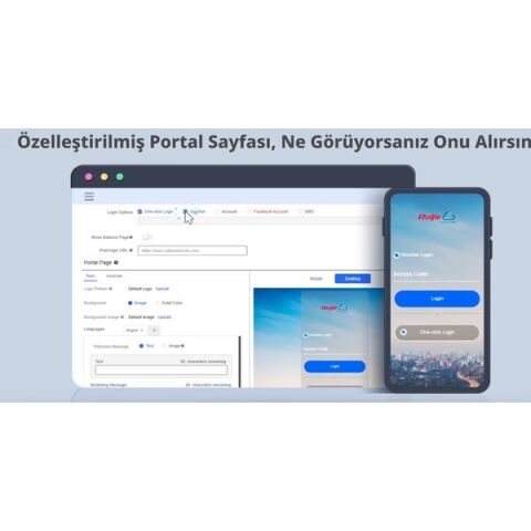 RUIJIE REYEE 8port RG-EG209GS GIGABIT YÖNETİLEBİLİR ROUTER