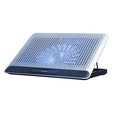 DARK LUNA 16cm Led Fanlı 15.6'' Notebook Soğutucu ve Stand (Gri)