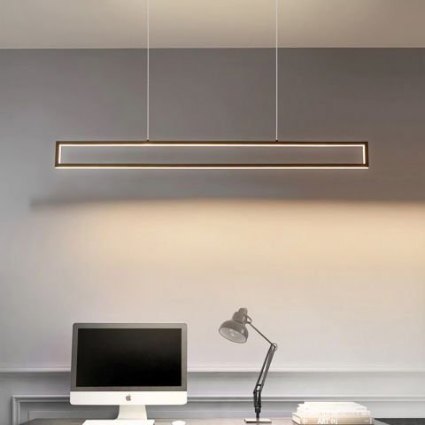 Sarkıt Led Avize Rectangle PLA30049 Led Avize