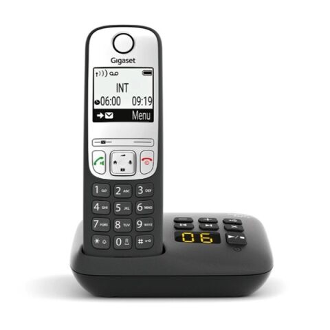 GIGASET A690A Kablosuz LCD Ekranlı Telefon Siyah