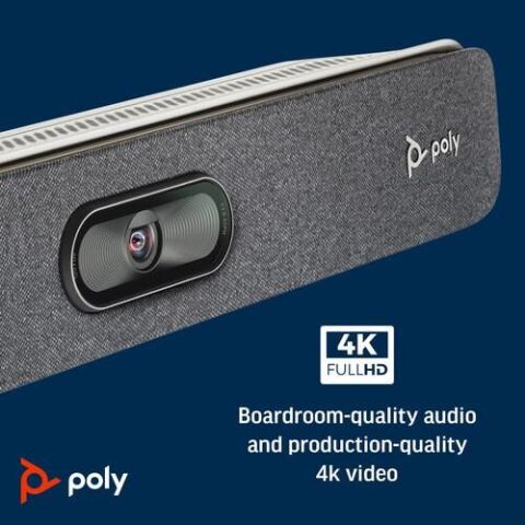 <![CDATA[POLY Studio X30 Hepsi Bir Arada Video Çubuğu ve TC8 Kumanda Kiti (83Z46AA)]]>