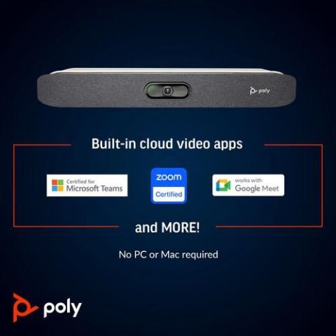 <![CDATA[POLY Studio X30 Hepsi Bir Arada Video Çubuğu ve TC8 Kumanda Kiti (83Z46AA)]]>