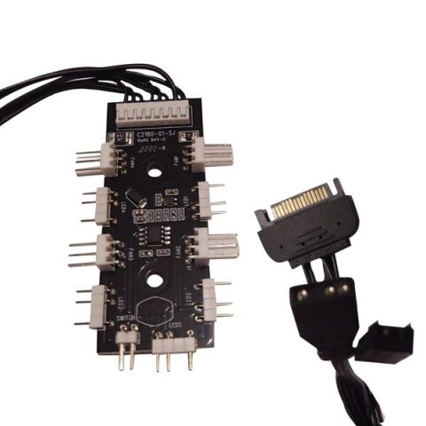 COOLERMASTER 850W 80+ GOLD TD500 v2 TG D500V2-KGNN85-STU ARGB GAMING EATX PC KASASI