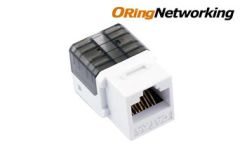 ORing Networking KJC6AUR UTP Cat6a 10G Keystone Jack - Right Angle
