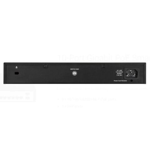 D-LINK 10port 96w 8port PoE DGS-F1100-10PS-E/E GIGABIT 2X SFP Yönetilemez Switch