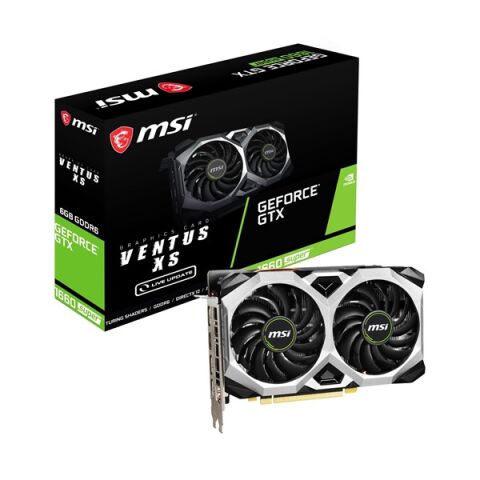 MSI VGA GEFORCE GTX 1660 SUPER VENTUS XS 6GB GDDR6 192B DX12 PCIE 3.0 X16 (1XHDMI / 3XDP)