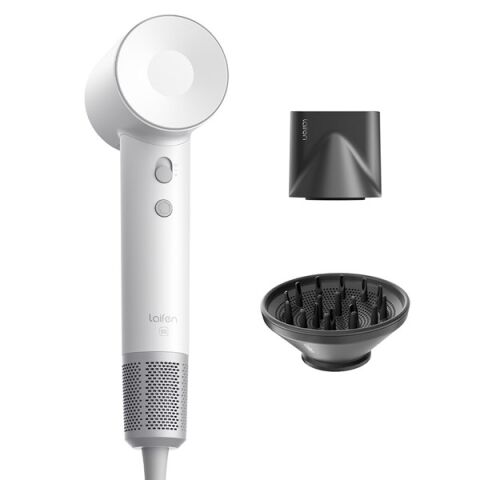 LAIFEN SE Beyaz1500W 2 Başlıklı Yüksek Hızlı Saç Kurutma Makinesi