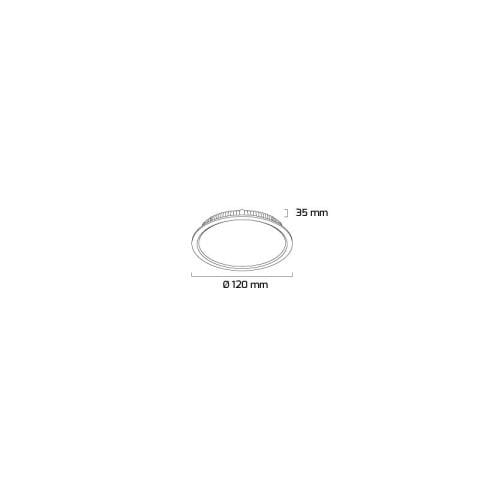 Goya Gy 1773-16 16W Sıva Altı LED Backlight Armatür