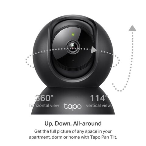 TP-LINK 3MP TAPO C211 WIFI KABLOSUZ PAN-TILT IP  EV KAMERASI