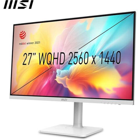MSI 27'' FLAT IP MODERN MD272QXPW 1MS 100HZ HDMI-DP USBC GAMING MONİTÖR 2560X1440 BEYAZ