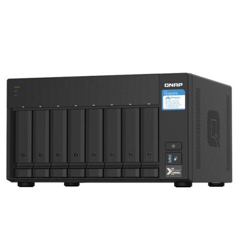 <![CDATA[QNAP TS-832PX-8G ALPINE AL324 QC 8GB RAM- 8-diskli Nas Server (Disksiz)]]>