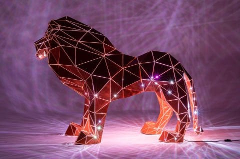 Bouffee Cloud Aslan Aydınlatma